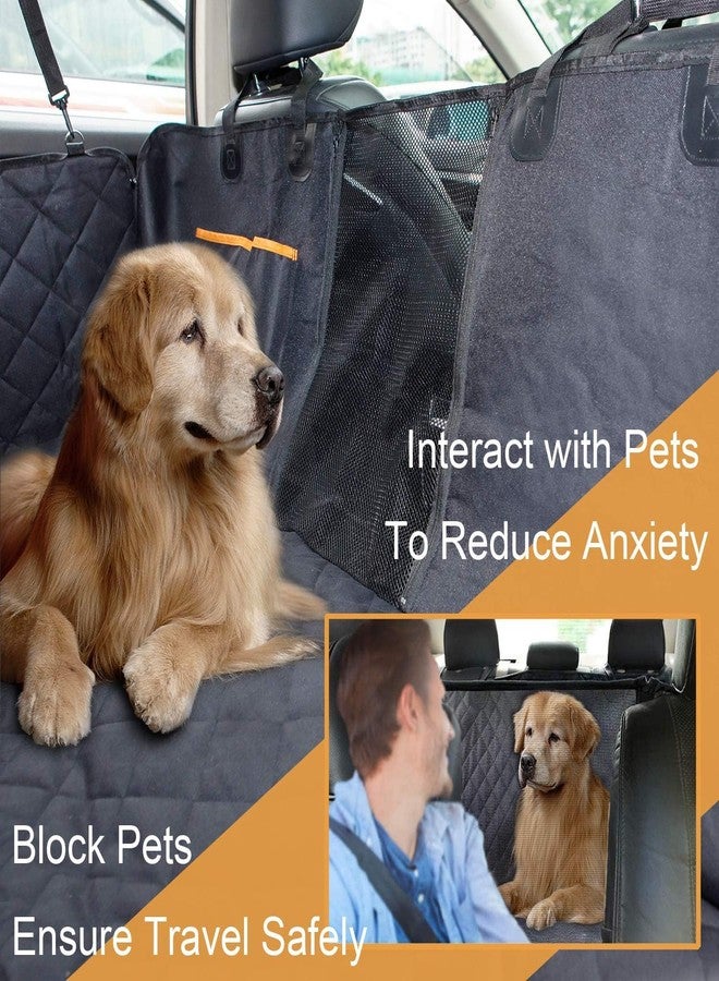 AMICA Dog Car Seat Cover for Back Seat, Dogs Hammock with Mesh Window and Back Seat Protector for Cars (for SUV & Sedan Cars) - Image 4